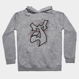 Graffiti letter J Hoodie